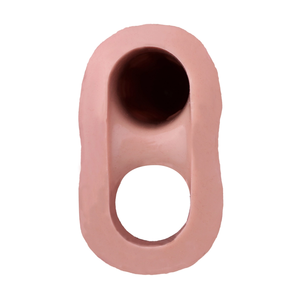 6.93"×1.85"Real Skin Soft Silicone Penis Extension Sleeve