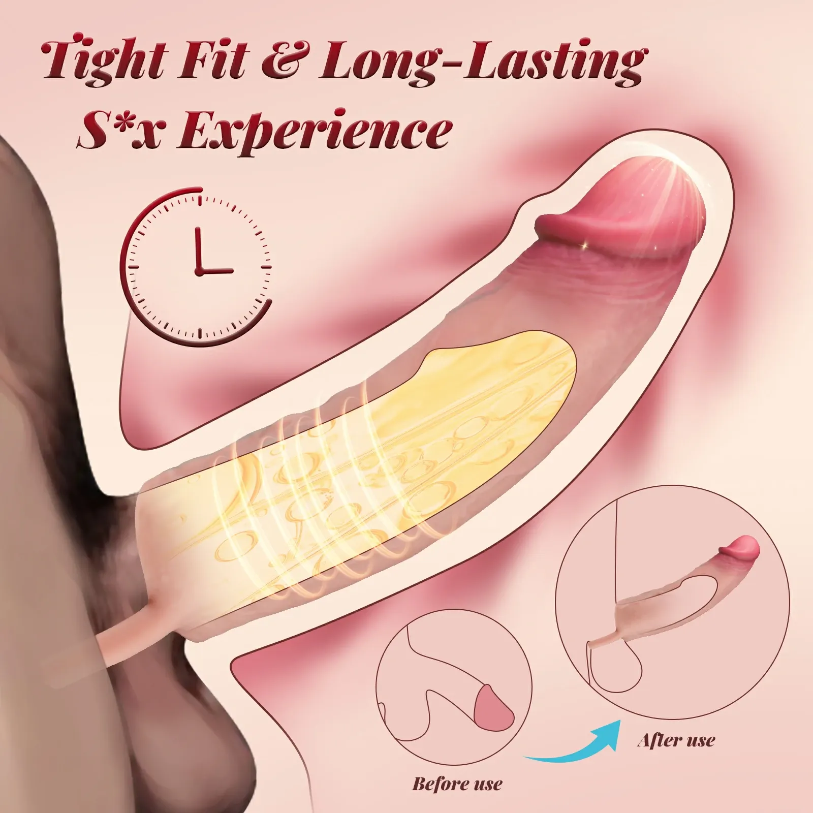 silicone penis sleeve 