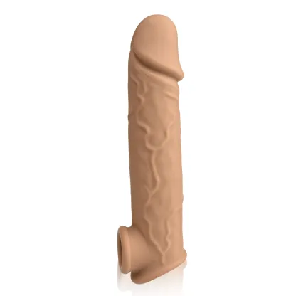 Edgar 8.53” x 1.65” Soft Realistic Huge Cock Extension Sleeve
