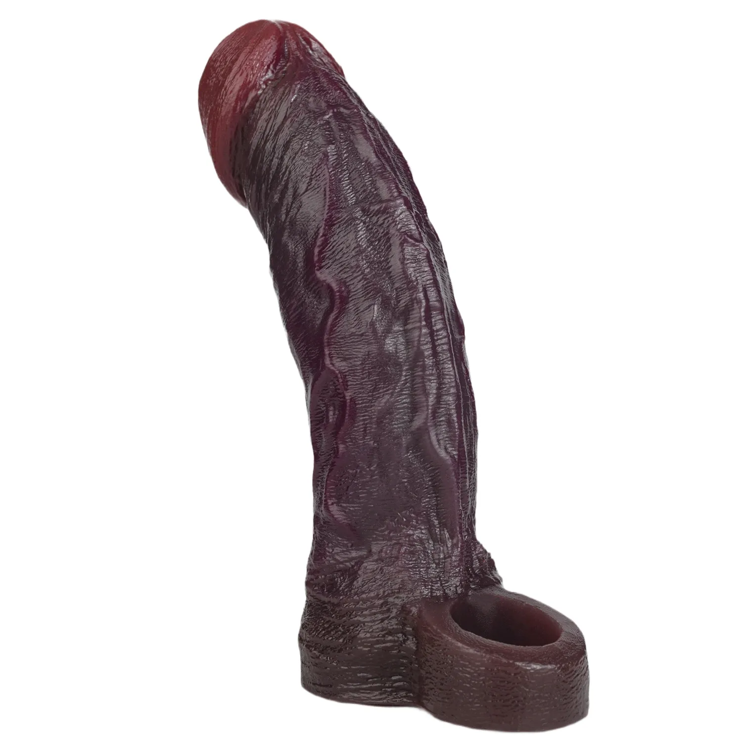 8.27"×2.36" Soft Thick Silicone Large Penis Sleeve