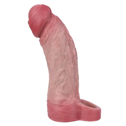 8.27"×2.36" Soft Thick Silicone Large Penis Sleeve