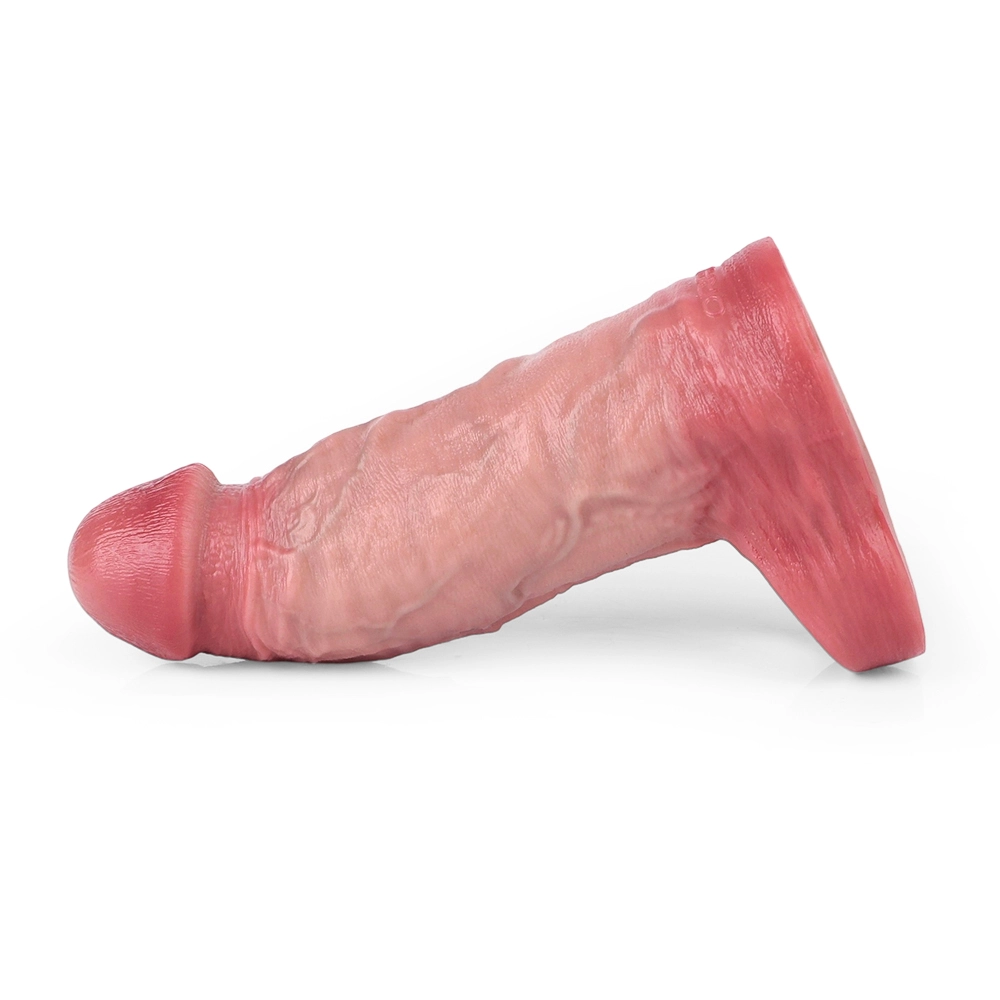 6.37"×1.92"Thick Realistic Soft Silicone Penis Sleeve Extender