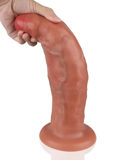 Bames 11.54" x 3.23" Extra Huge Thick Dual Density Anal Long Dildo