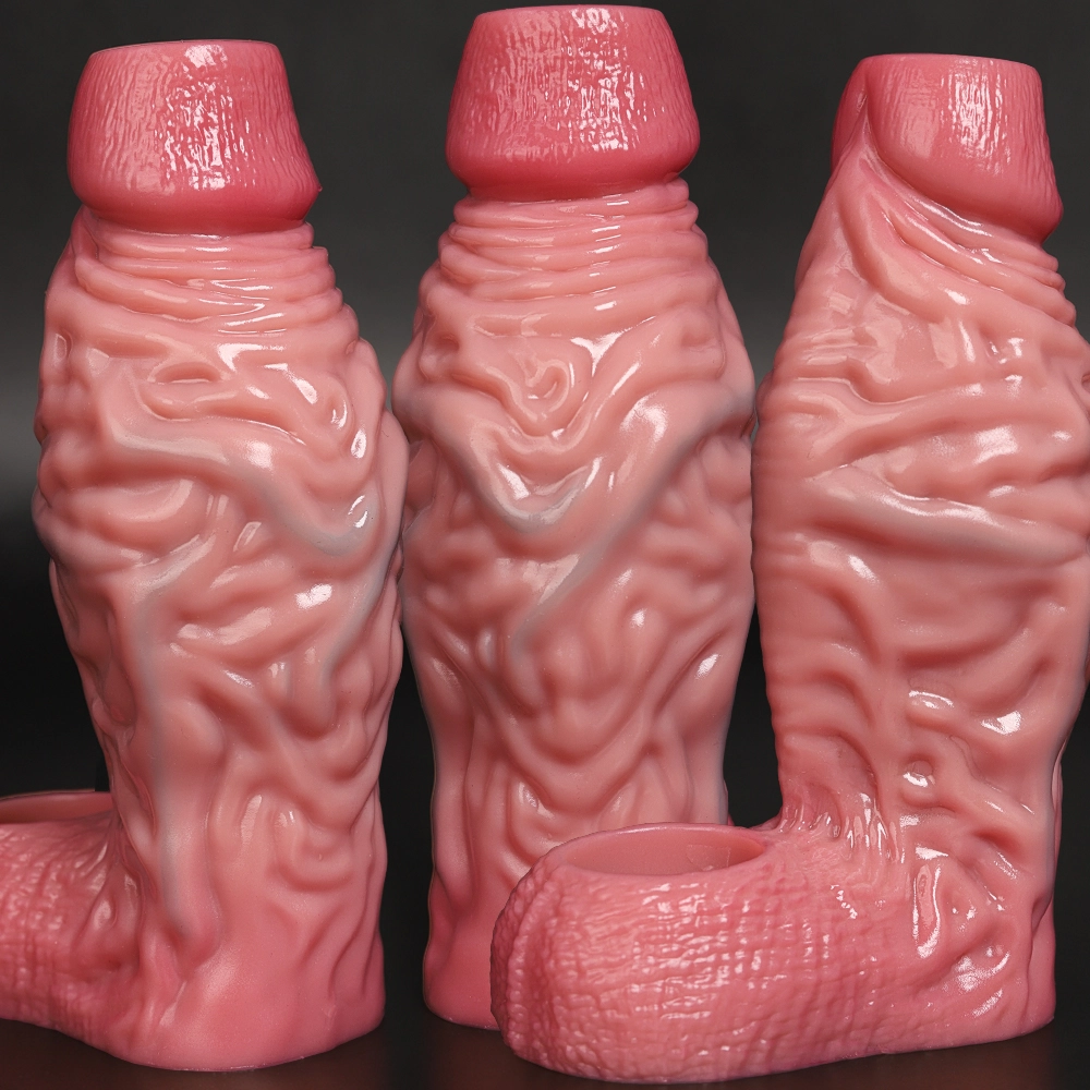 Jude 6.1” x 2.56” Silicone Fat Cock Girth Sleeve