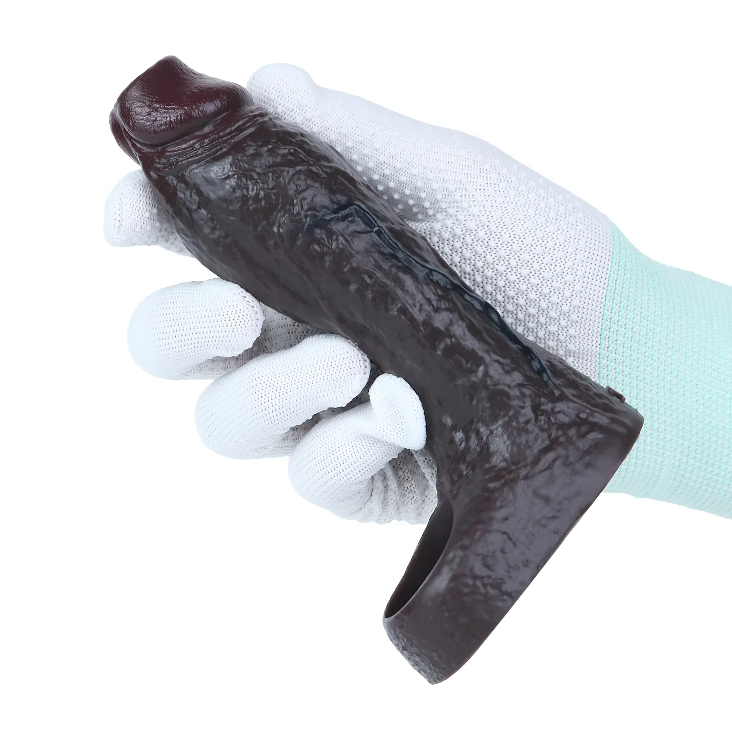  Brody 5.59” x 1.57” Silicone Black Penis Girth Sleeve