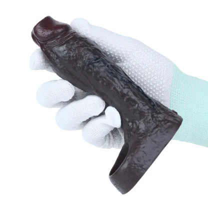  Brody 5.59” x 1.57” Silicone Black Penis Girth Sleeve