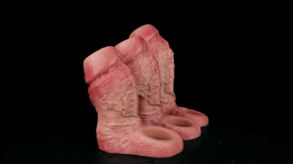 Billy 5.51” x 1.81” Liquid Silicone Realistic Penis Girth Sleeve(S,M,L)