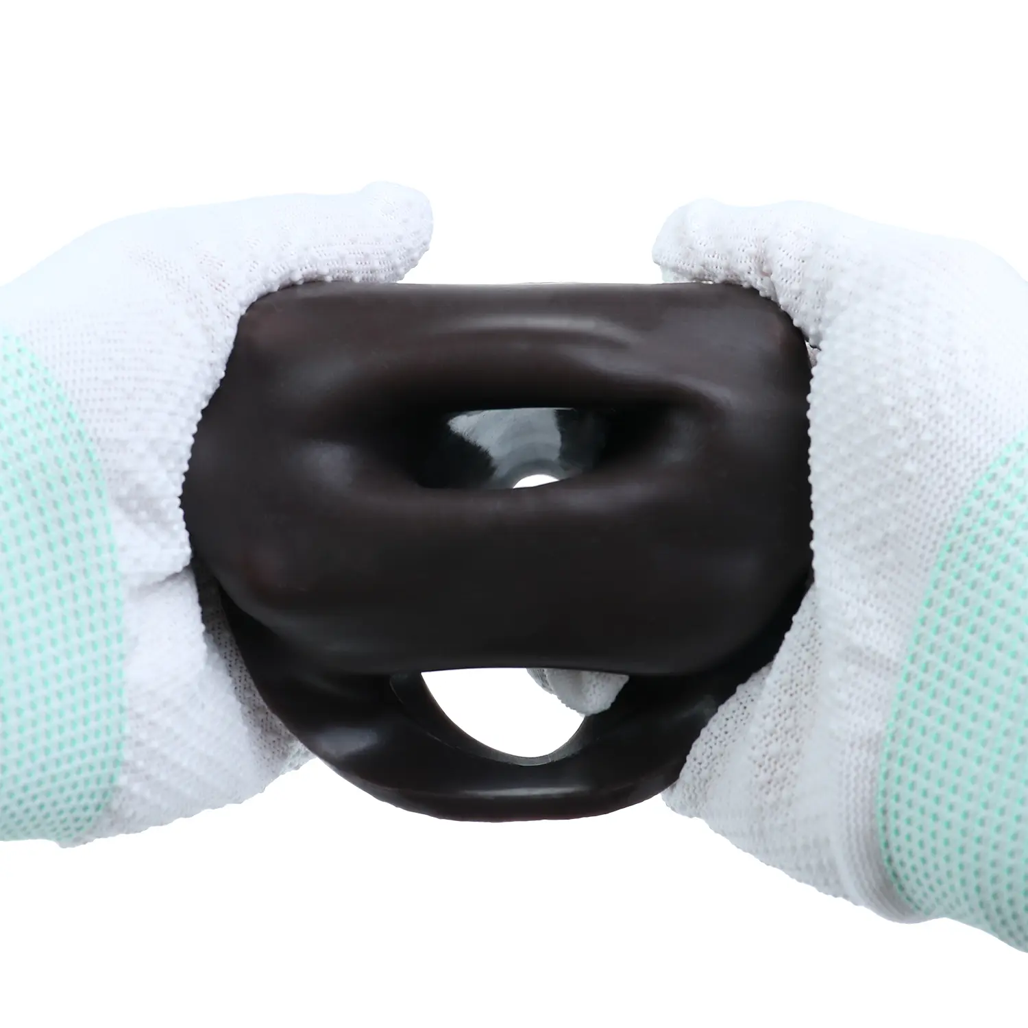  Brody 5.59” x 1.57” Silicone Black Penis Girth Sleeve