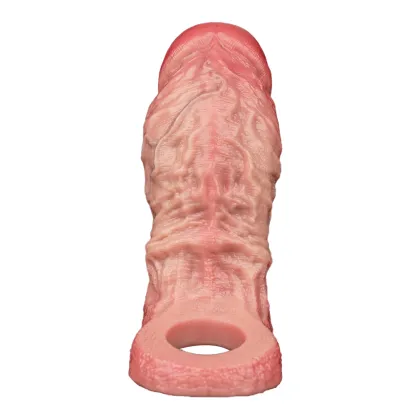 Mark 6.53” x 2.71” Most Realistic Thick Penis Girth Sleeve(S to XL)