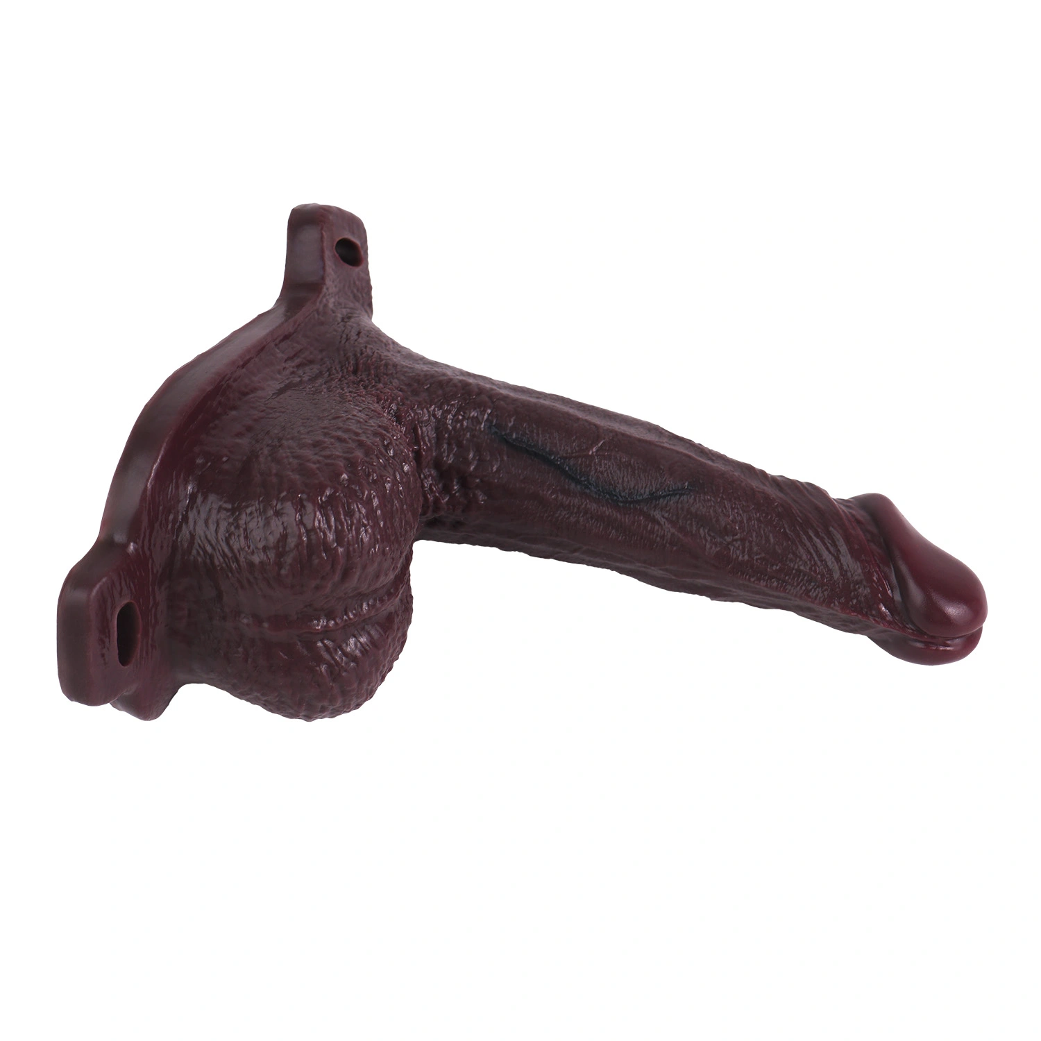 Bert 7.47” x 1.61” The Best Soft Wearable Black Penis Extender Sleeve