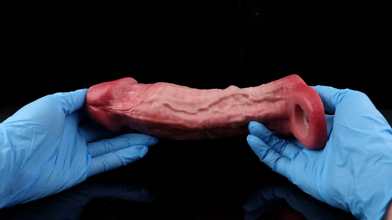 8.82"×2.2"Realistic big thick penis enlargement sleeve