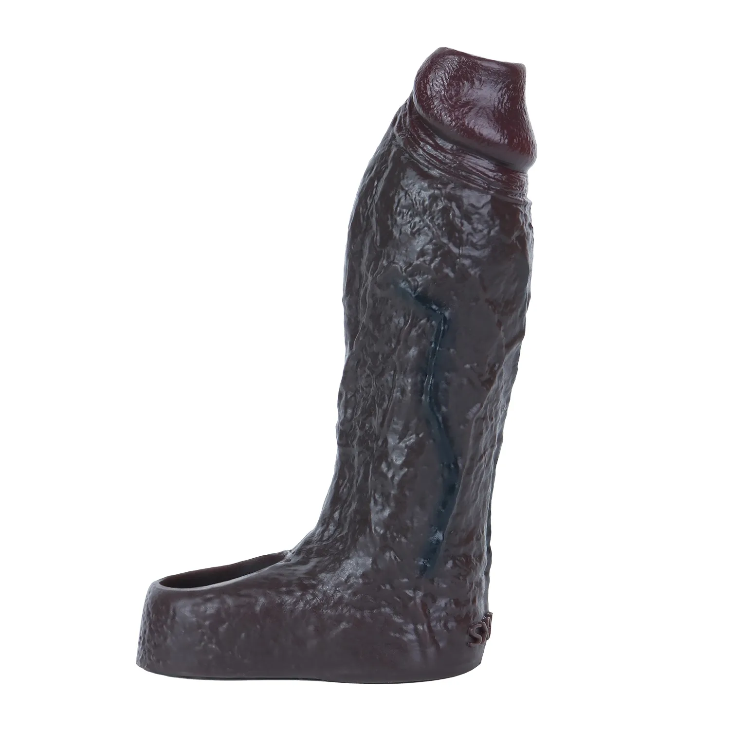  Brody 5.59” x 1.57” Silicone Black Penis Girth Sleeve