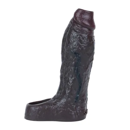  Brody 5.59” x 1.57” Silicone Black Penis Girth Sleeve
