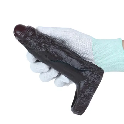 Scott 6.69” x 1.88” Most Realistic Black Cock Sleeve