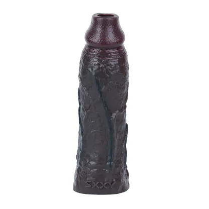  Brody 5.59” x 1.57” Silicone Black Penis Girth Sleeve