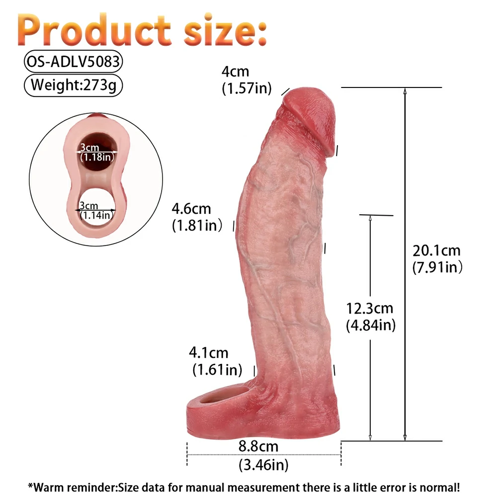 silicone penis sleeve