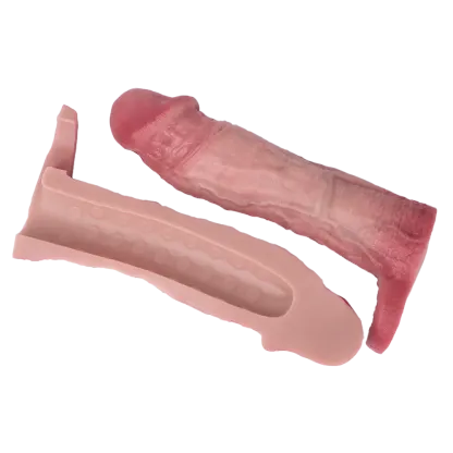 8.82"×2.2"Realistic Big Thick Penis Enlargement Sleeve