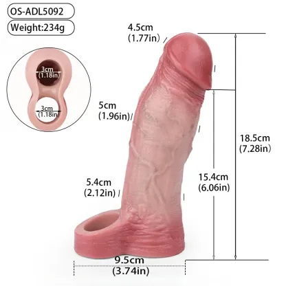 silicone penis sleeve