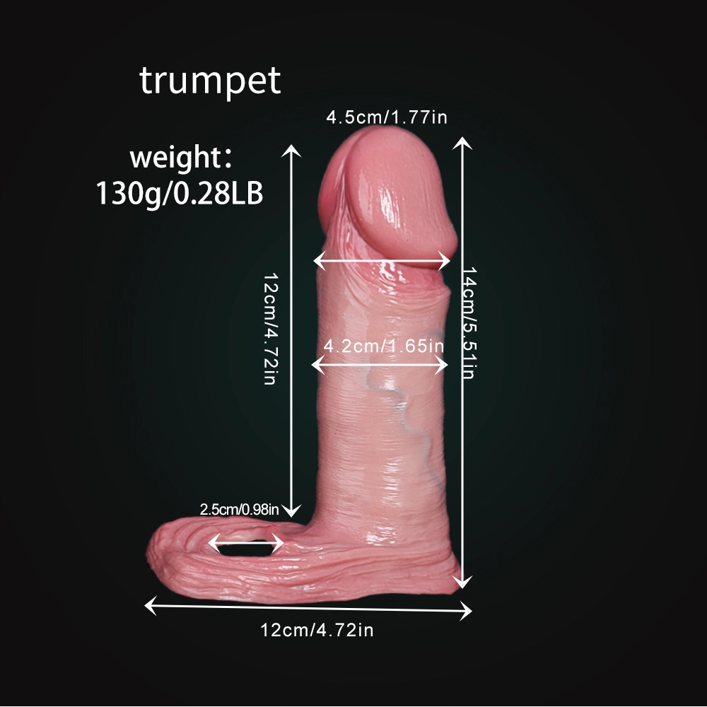 Dave 7.09" x 1.65" High Quality Realistic Penis Sleeve