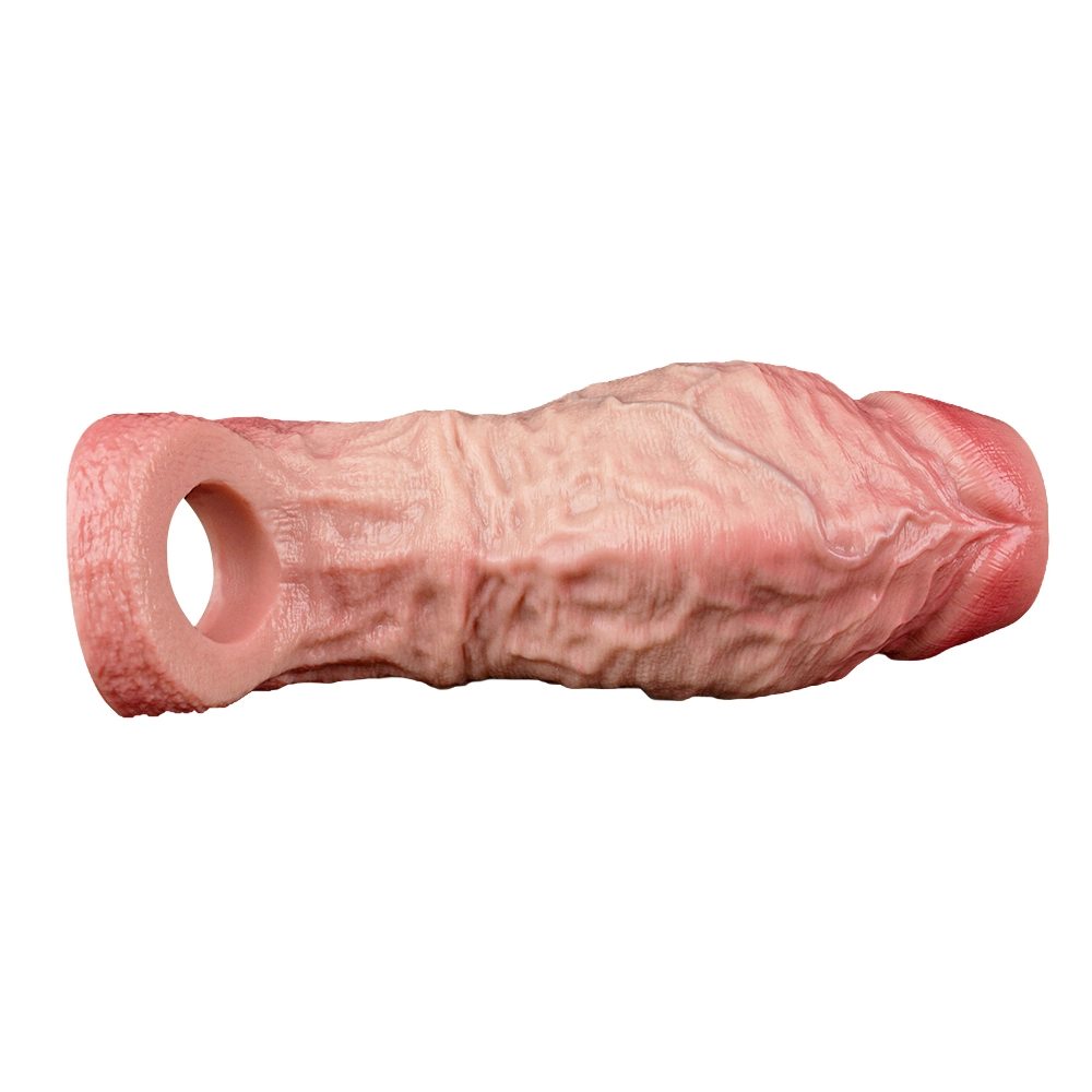 Mark 6.53” x 2.71” Most Realistic Thick Penis Girth Sleeve(S to XL)