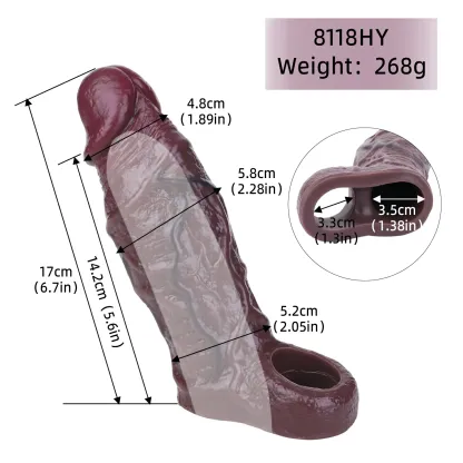 silicone penis sleeve