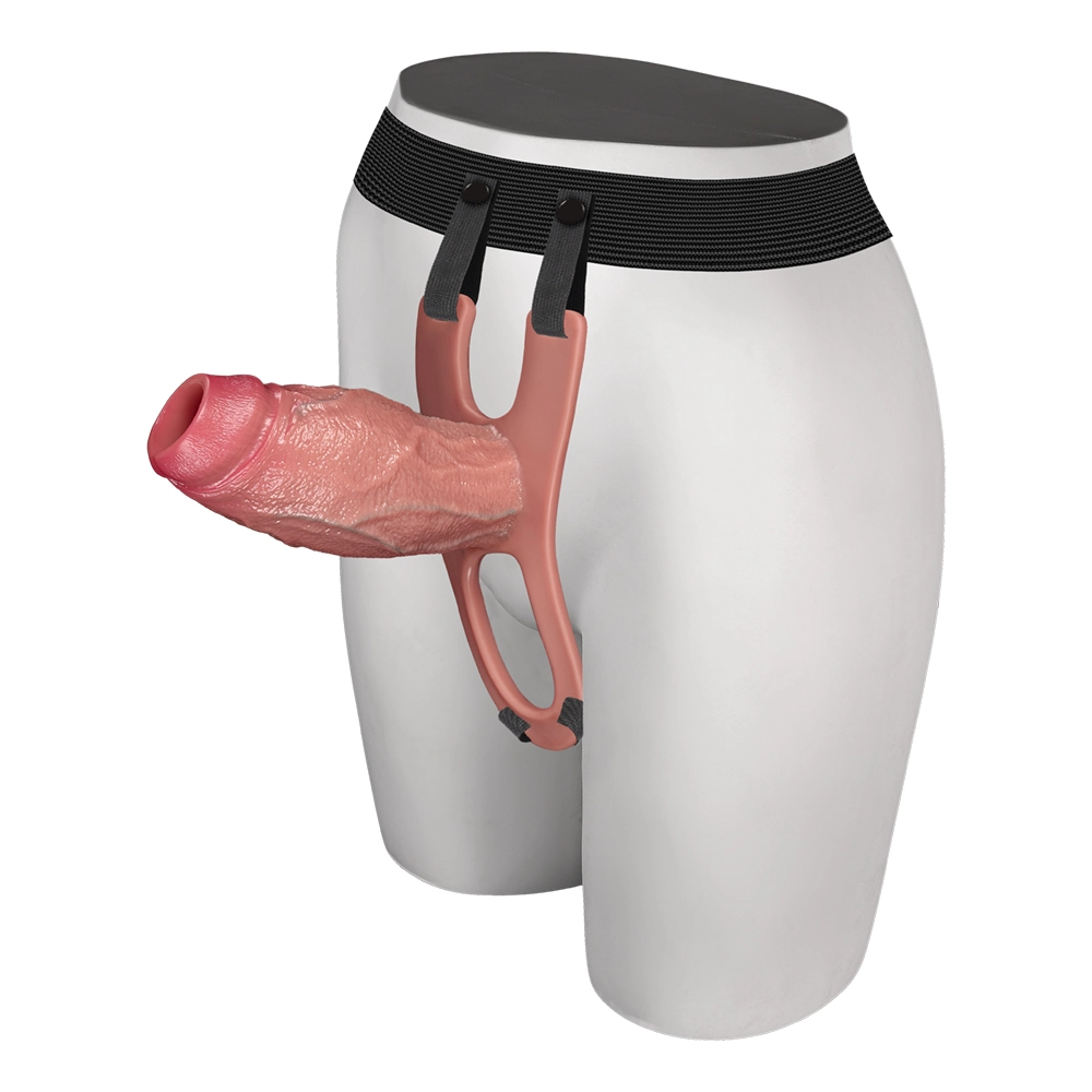 Dante 6.1" x 2.8" Wearable Realistic Open Tip Penis Sleeve