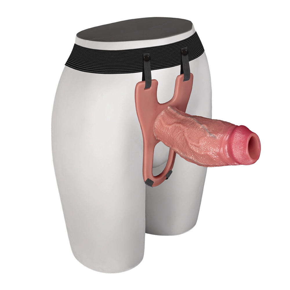 Dante 6.1" x 2.8" Wearable Realistic Open Tip Penis Sleeve