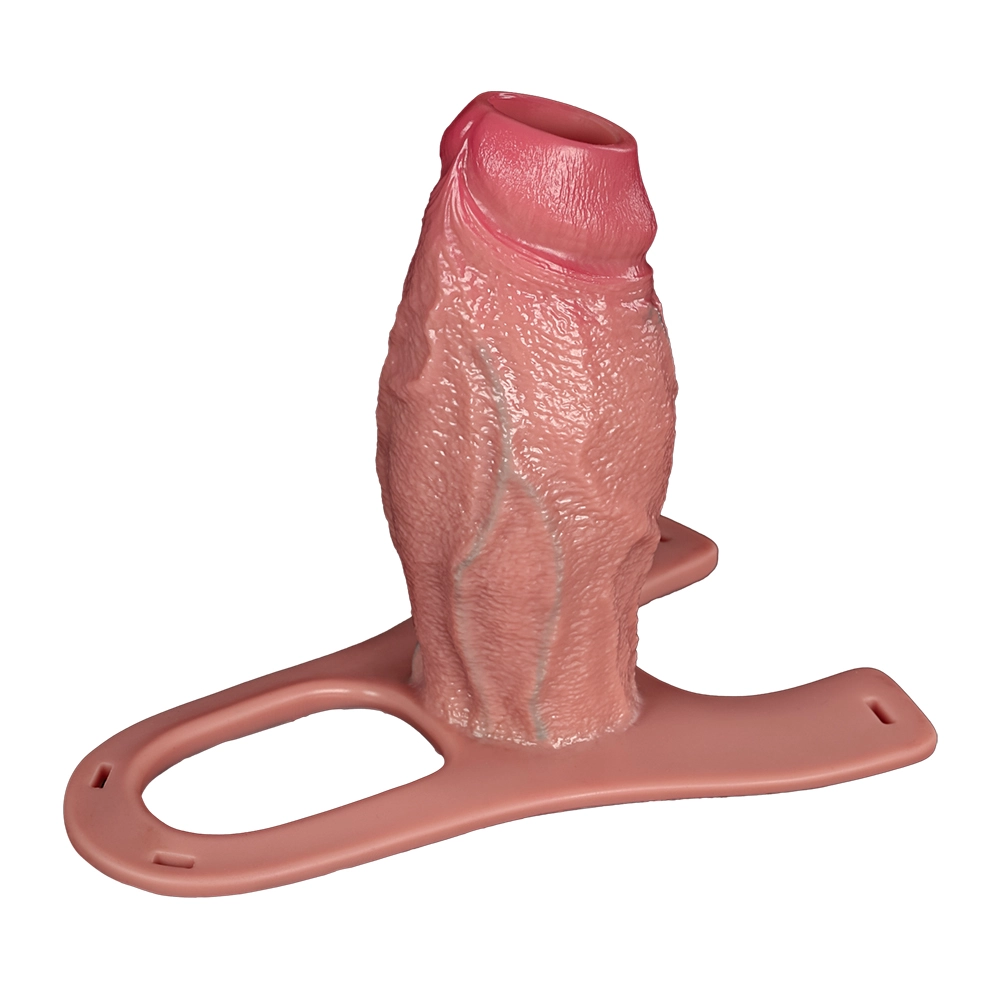 Dante 6.1" x 2.8" Wearable Realistic Open Tip Penis Sleeve