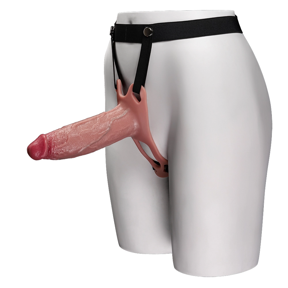 Alfie 7.7" x 2.4" Wearable Hollow Strap-On Dildo & Realistic Cock Sleeve
