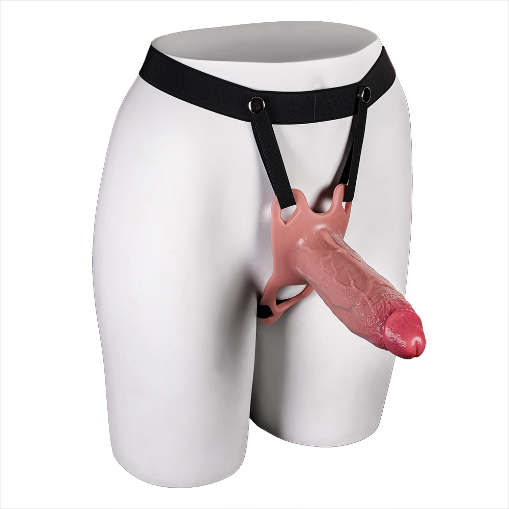 Alfie 7.7" x 2.4" Wearable Hollow Strap-On Dildo & Realistic Cock Sleeve