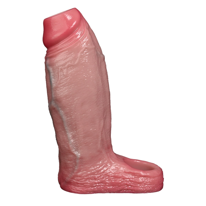 Rock 6.69” x 1.65” Silicone Realistic Penis Girth Sleeve