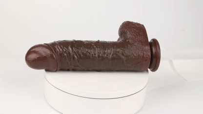 10 Inch Large Realistic Black Thrusting Dildo