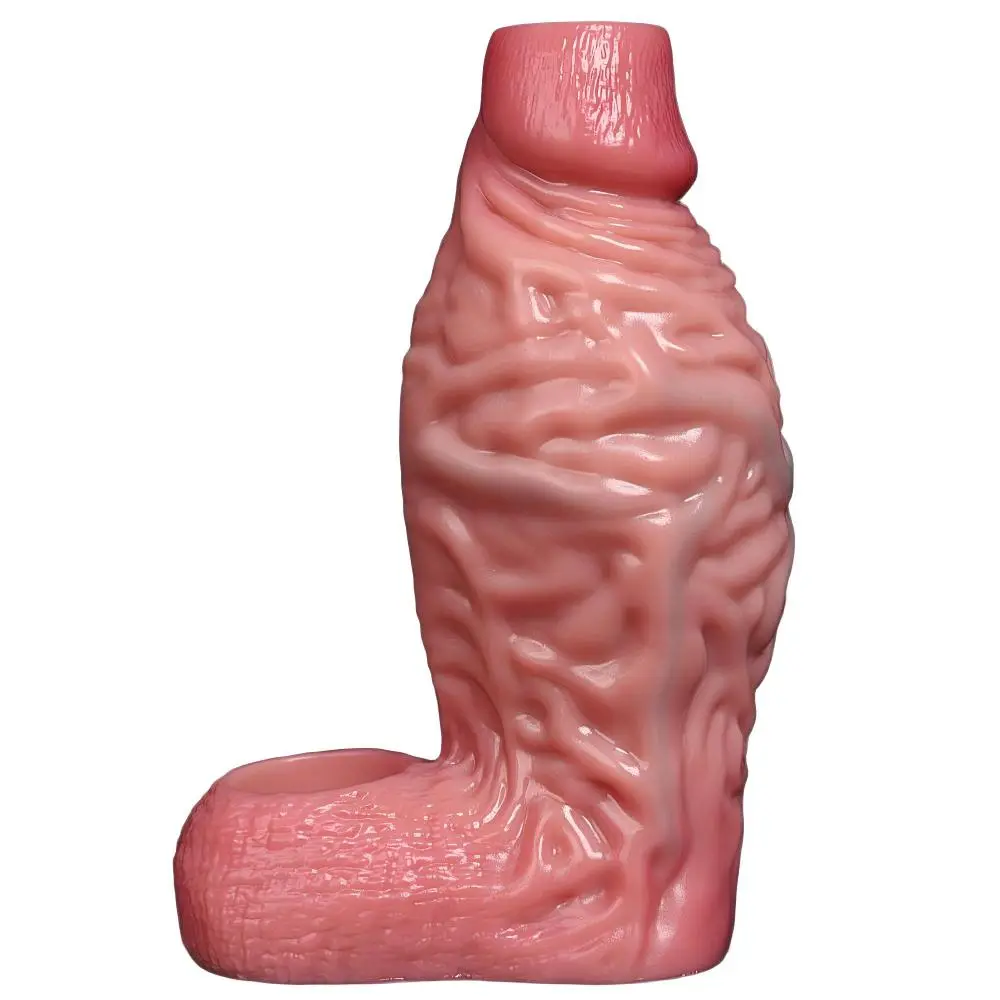 Jude 6.1” x 2.56” Silicone Fat Cock Girth Sleeve