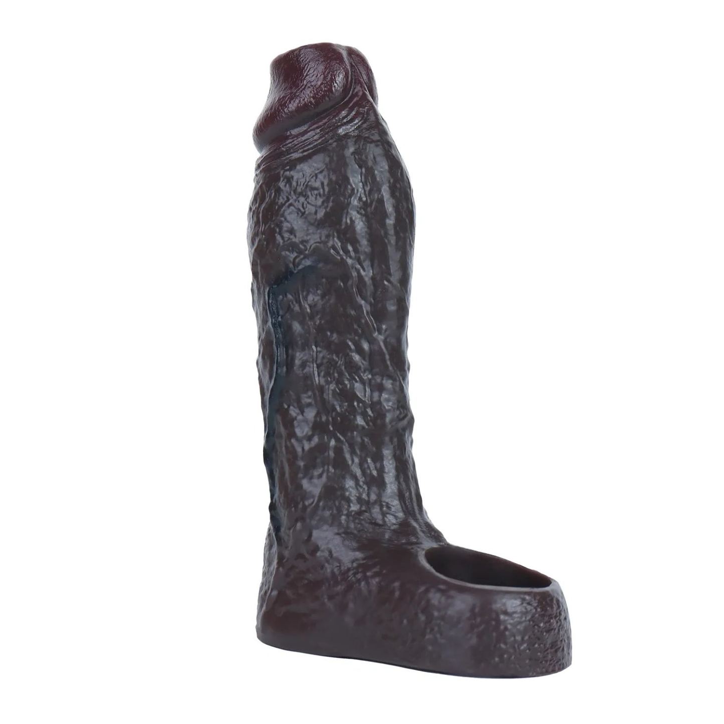  Brody 5.59” x 1.57” Silicone Black Penis Girth Sleeve