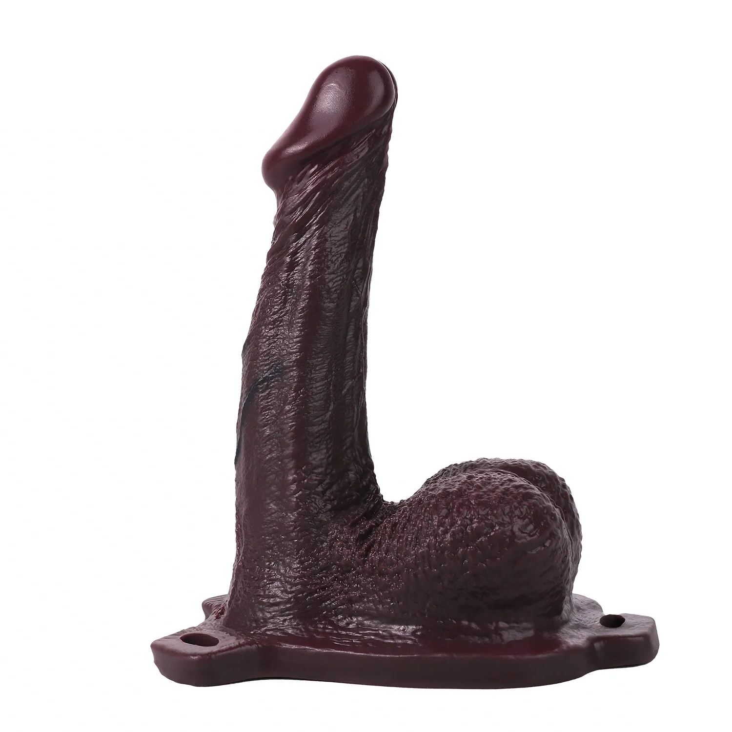 Bert 7.47” x 1.61” The Best Soft Wearable Black Penis Extender Sleeve