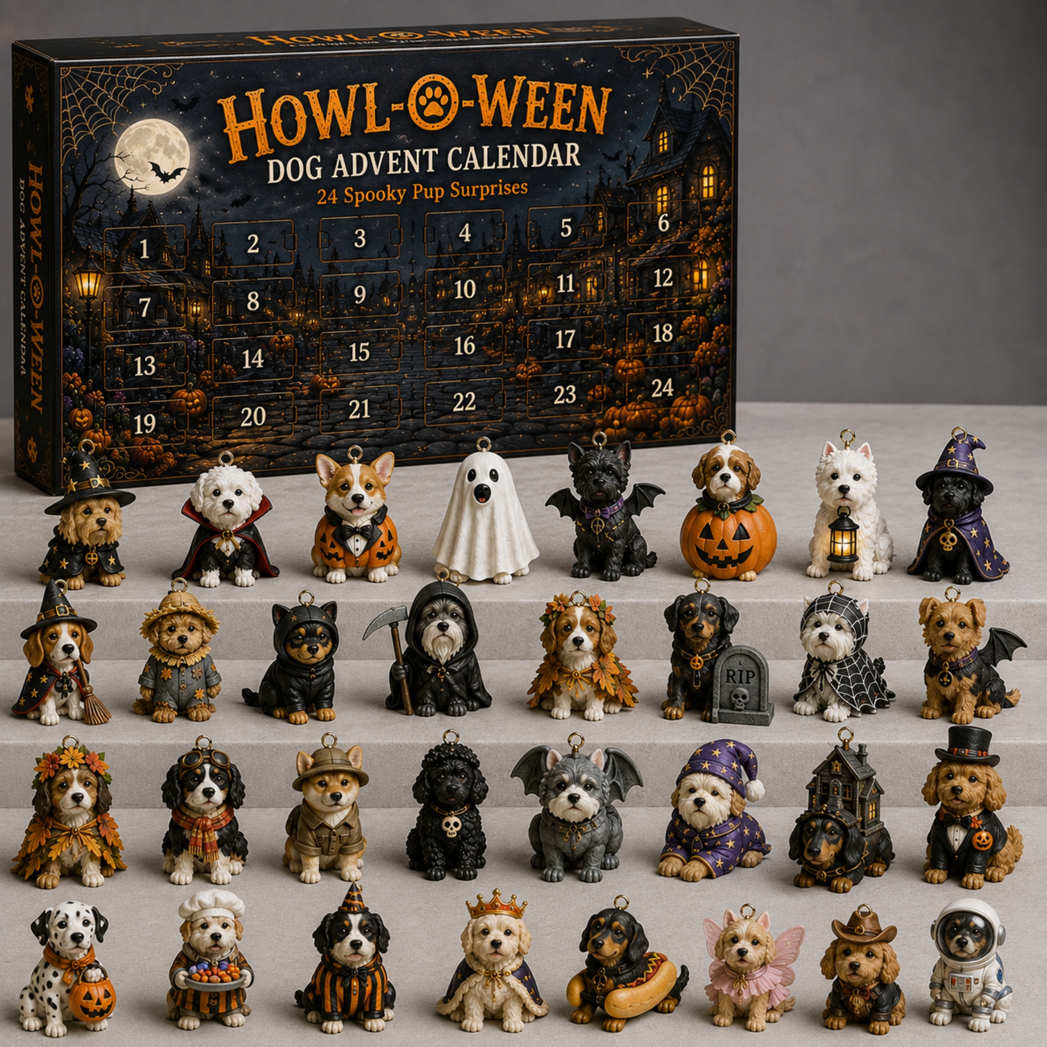 24-Day Halloween Dog Advent Calendar