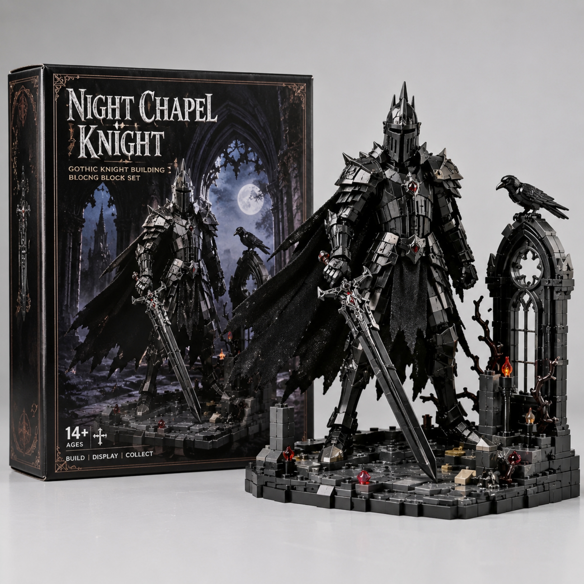 Night Chapel Knight: Gothic Building Set