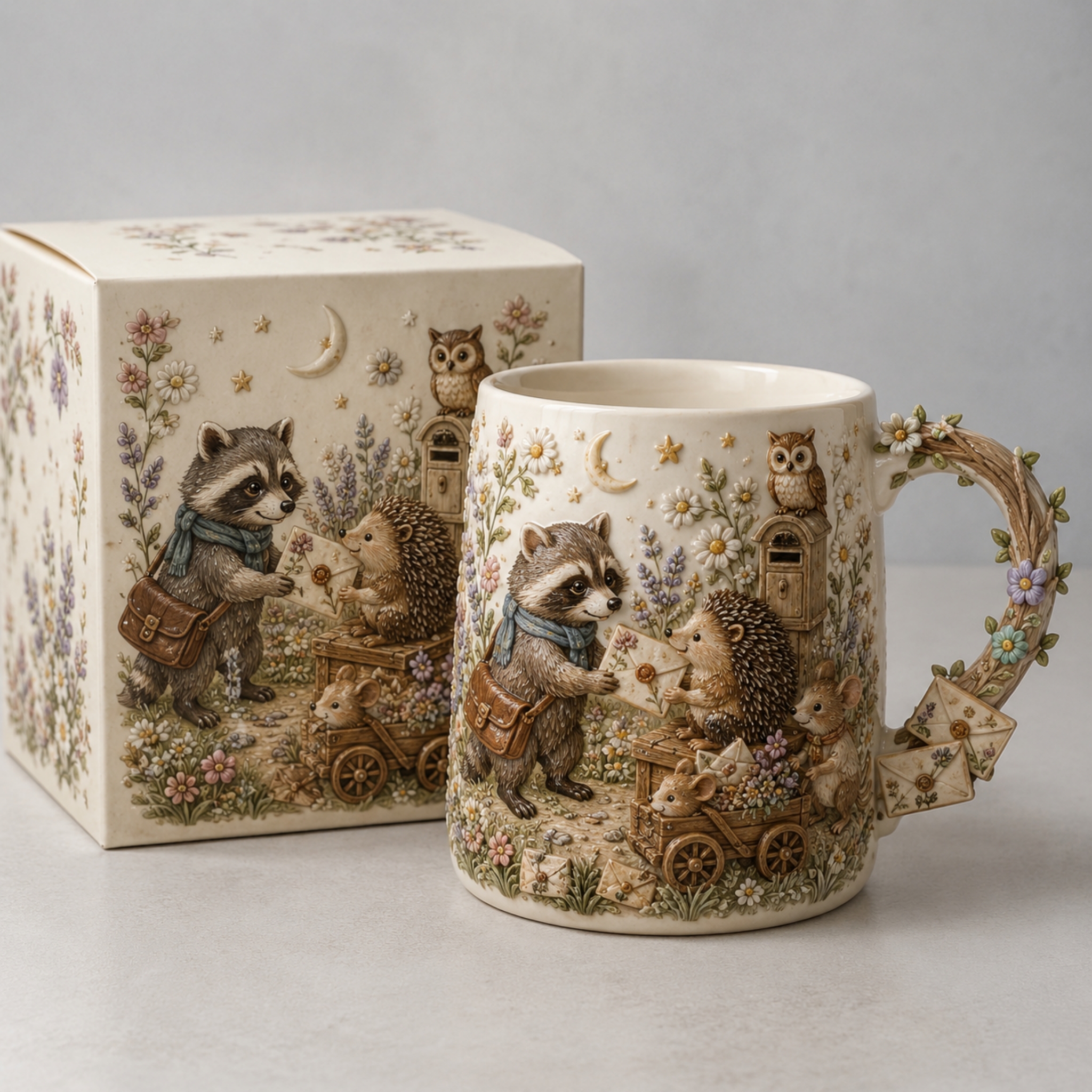 Fairy Tale Forest Postman Mug