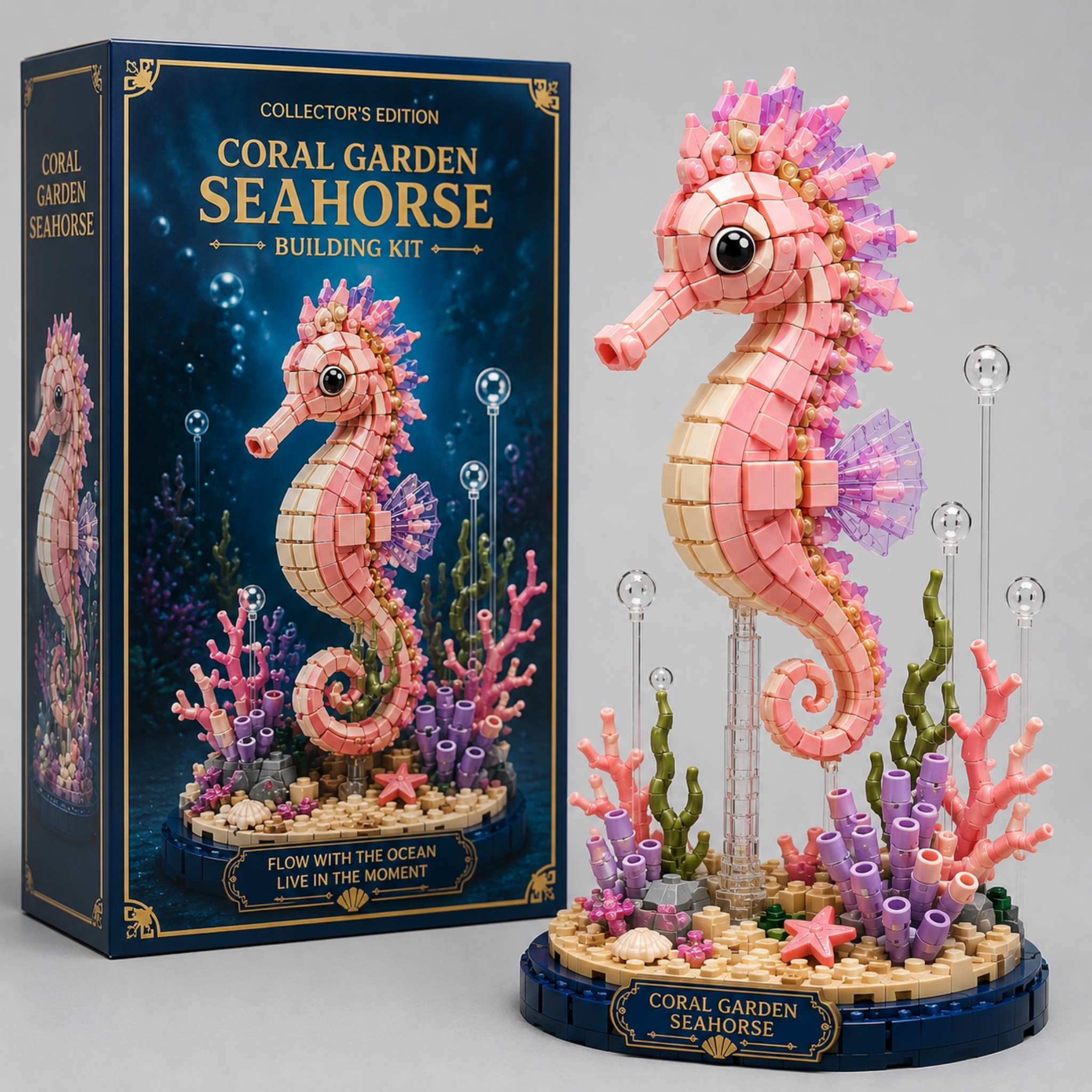 Coral Garden Seahorse Building Kit