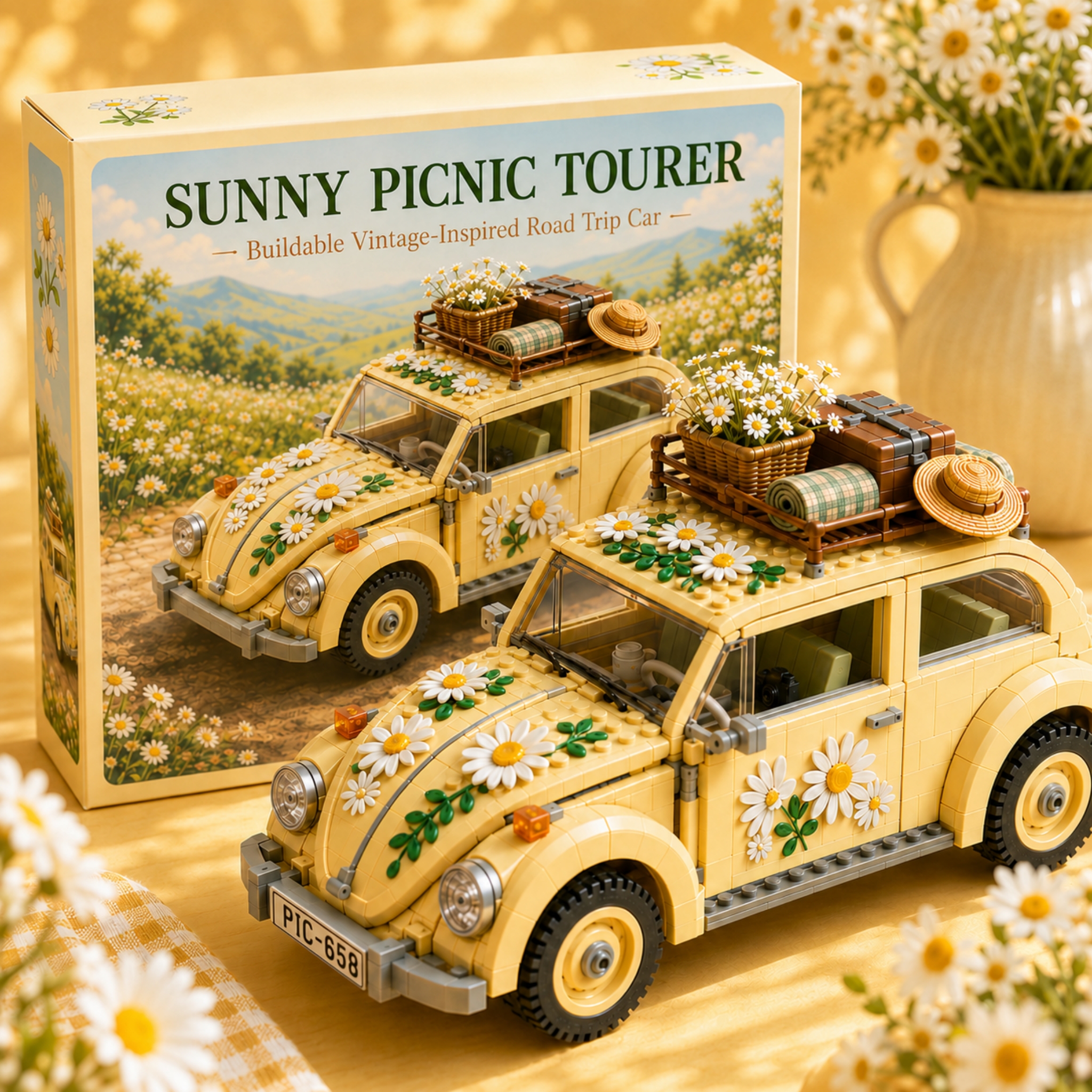 Daisy Classic Car Building Set