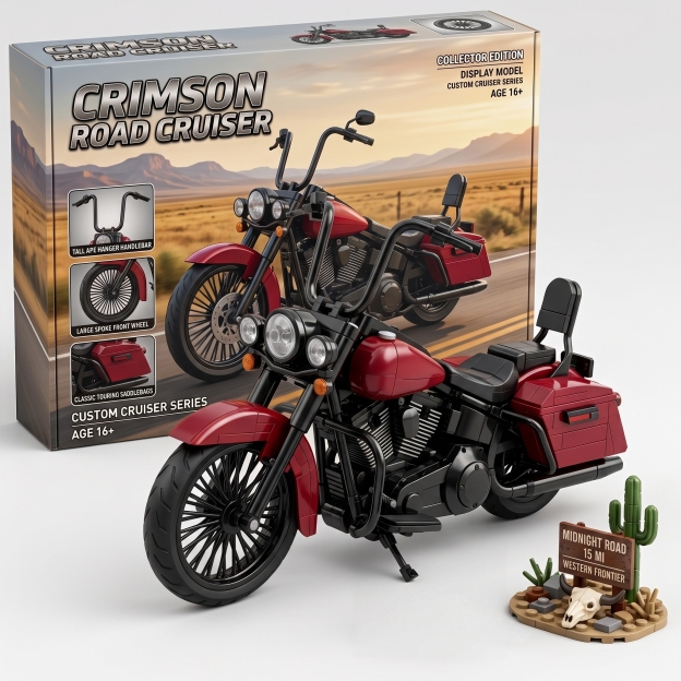 Collector Edition Crimson Cruiser Brick Set
