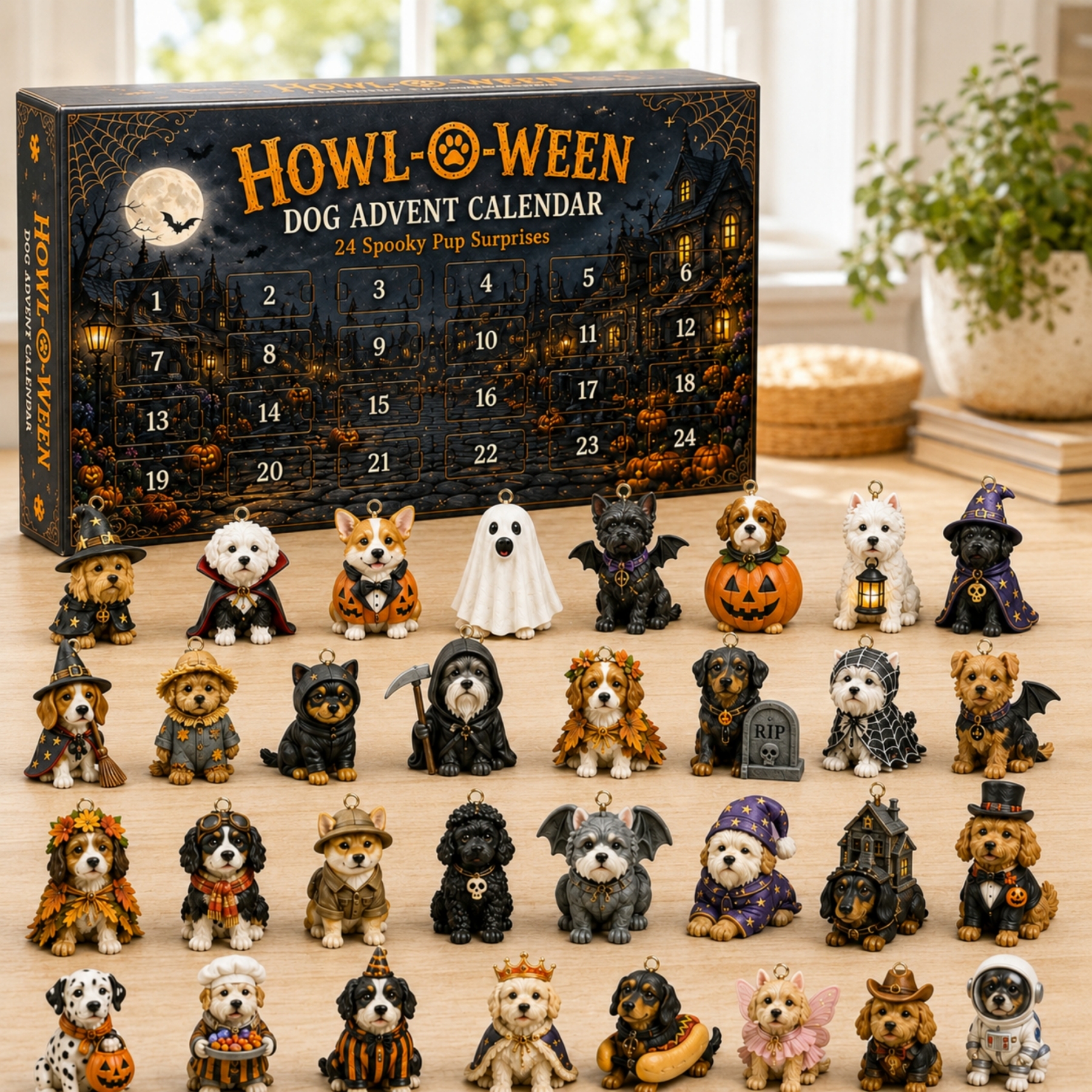 24-Day Halloween Dog Advent Calendar