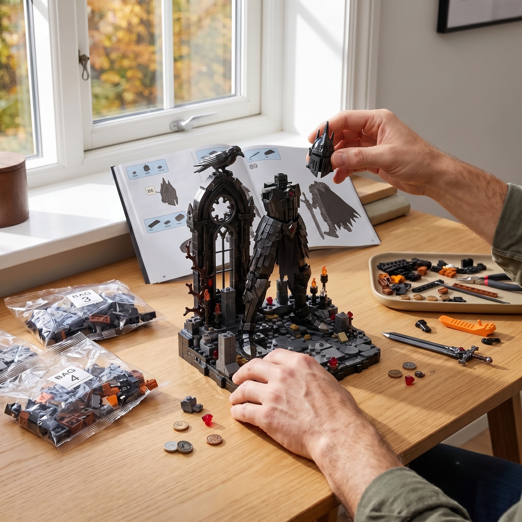 Night Chapel Knight: Gothic Building Set