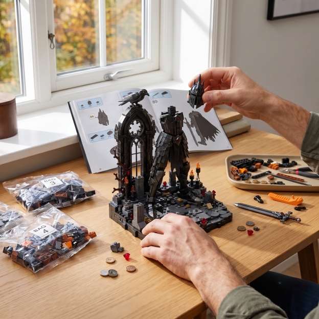Night Chapel Knight: Gothic Building Set