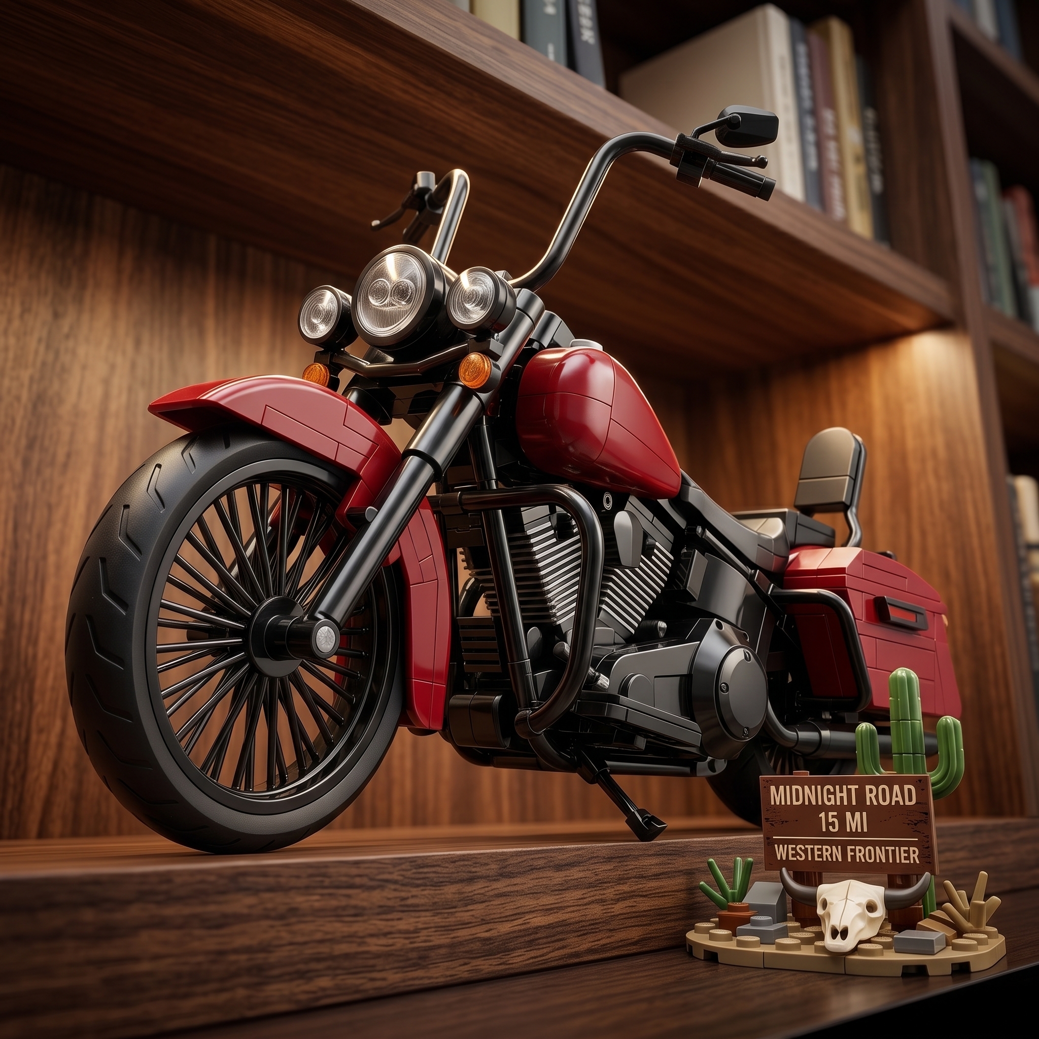 Collector Edition Crimson Cruiser Brick Set