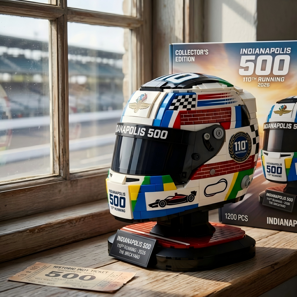 Build the Legend:110th Indy 500 Helmet