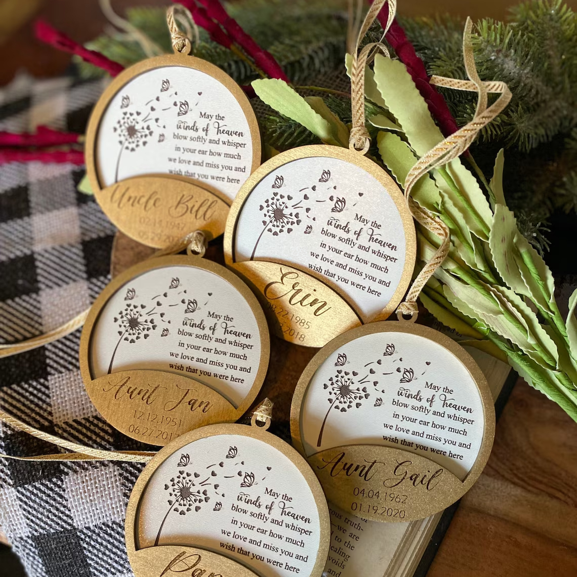 Without you Christmas ornament