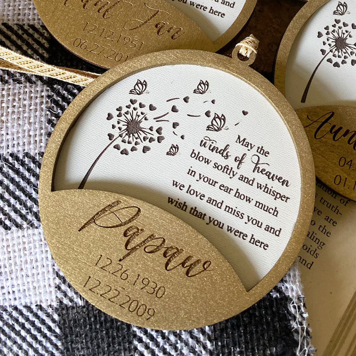 Without you Christmas ornament