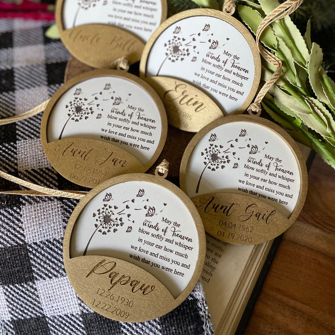 Without you Christmas ornament