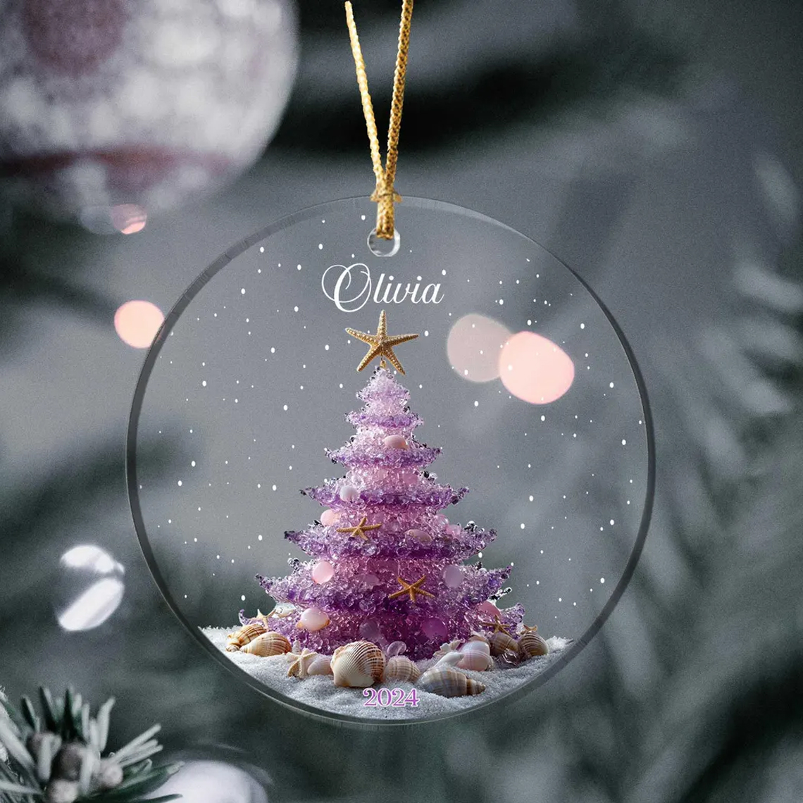 Coastal Christmas Tree Ornament